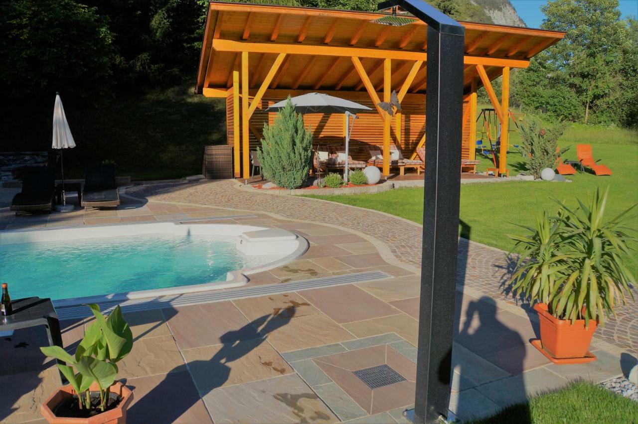 Gaestehaus Almrausch, Ferienanlage Mit Pool Nassereith Eksteriør bilde